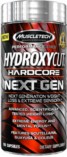 Hydroxycut Next Gen 100 capsule ( warna capsule merah )